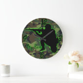 マイヒーローラウンド（大） ラージ壁時計 (ホーム)