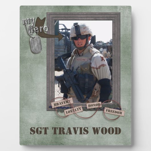 マイヒーロー フォトプラーク (正面)