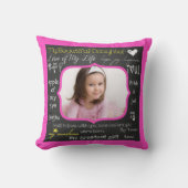 マイビューティフル娘カスタムの写真装飾用クッション クッション (正面)