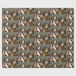 マイビーグル仲間 ラッピングペーパー