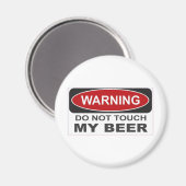 マイビールをtouchしない マグネット (正面/裏面)