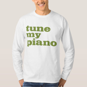 マイピアノをチューニング Tシャツ
