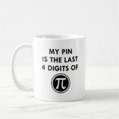 マイピンPi コーヒーマグカップ (左)