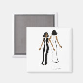 マイファッションアートスクエアマグネット マグネット (正面/裏面)