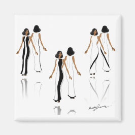 マイファッションアート – スクエアマグネット マグネット