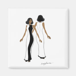 マイファッションアート – スクエアマグネット マグネット