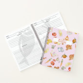 マイファミリーのお気に入りレシピブック ノートブック (内部)