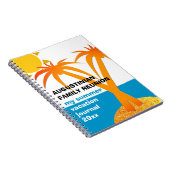 マイファミリー懇親会サマーバケーションジャーナル ノートブック (右側)