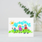 マイファミリー ポストカード (スタンド正面)