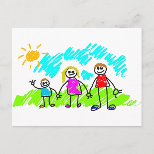 マイファミリー ポストカード (正面)