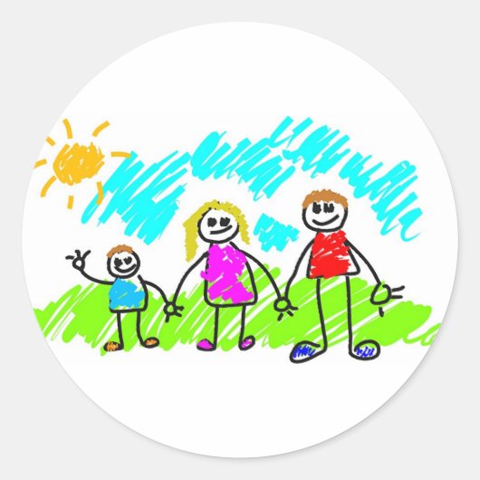 マイファミリー ラウンドシール (正面)