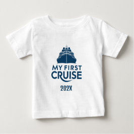マイファーストクルーズに乗カスタムり込む ベビーTシャツ