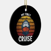 マイファーストクルーズクルージングレトロヴィンテージ セラミックオーナメント (右)