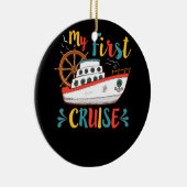 マイファーストクルーズシップいかりクルージングバケーショントリップ セラミックオーナメント (右)