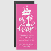 マイファーストクルーズステートルームドアマーカー (正面/裏面)