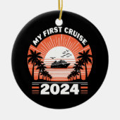 マイファーストクルーズ2024 セラミックオーナメント (正面)
