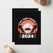 マイファーストクルーズ2024 ノートカード (正面/裏面インサイチュ)