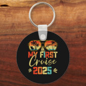 マイファーストクルーズ2025ファミリーバケーションクルーズシップT キーホルダー (正面)