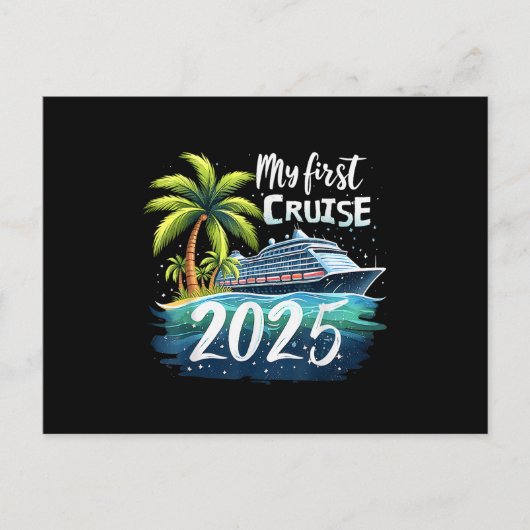 マイファーストクルーズ2025 ポストカード (正面)