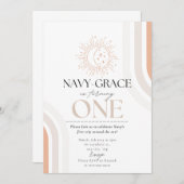 マイファーストトリップのまわりにザサン招待状 招待状 (正面/裏面)