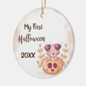 マイファーストハッピーハローウィンセラミックオーナメント セラミックオーナメント (左)