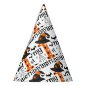 マイファーストハロウィーン誕生日 パーティーハット (左)