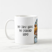 マイファーストヒーローマイフォーエバーロ引用文 コーヒーマグカップ (左)