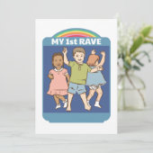 マイファーストレイヴヴィンテージイラストレーション 招待状 (スタンド正面)