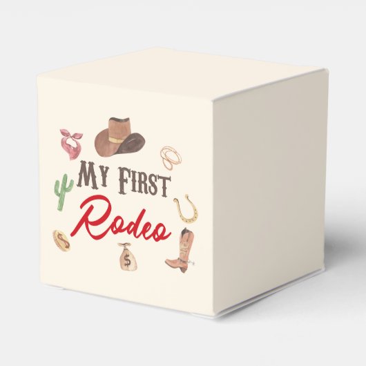 マイファーストロデオカウボーイファーストファースト誕生日 フェイバーボックス (裏面サイド)