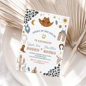 マイファーストロデオジョイントカウボーイサウス誕生日 招待状