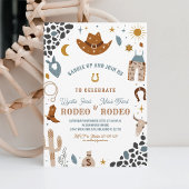 マイファーストロデオジョイントカウボーイサウス誕生日 招待状