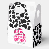 マイファーストロデオピンク女性のカーボーイ誕生日 フェイバーボックス (オープン)