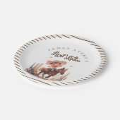 マイファーストロデオワイルドウエストカウボーイ誕生日 ペーパープレート (アングル)