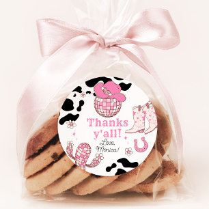 マイファーストロデオ女性のカーボーイ感謝してい歳の誕生日 ラウンドシール