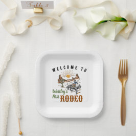 マイファーストロデオ紙プレート ペーパープレート