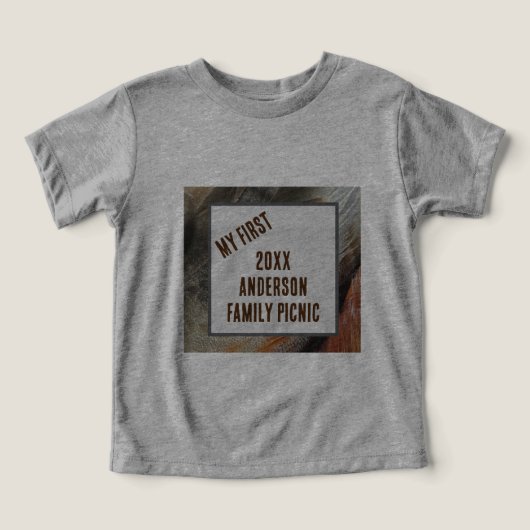 マイファースト家族ピクニック自然羽毛懇親会 (デザイン正面)