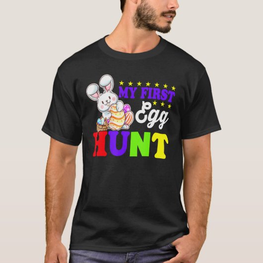マイファースト狩りバニーイースターデー Tシャツ (正面)