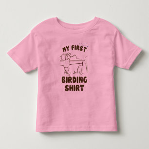 マイファースト野鳥観察シャツ トドラーTシャツ
