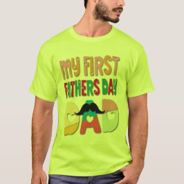 マイファースト・ファーザー・デイパパ Tシャツ