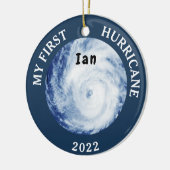 マイファーストHurricane Ian 2022セラミックオーナメント セラミックオーナメント (左)