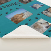 マイファーベビーターコイズ8枚 シェルパブランケット (3/4)