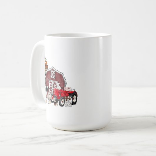 マイファームマグ コーヒーマグカップ (正面左)