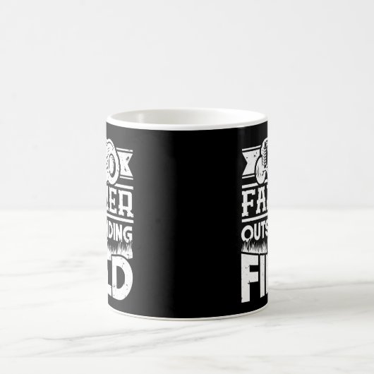 マイフィールドトラクターで卓越した農家 コーヒーマグカップ (中央)