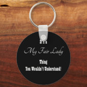 マイフェアレディーキーチェーン キーホルダー (正面)