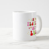 マイフェスティバルでAFエラサッシホリデークリスマス ジャンボコーヒーマグカップ (正面右)