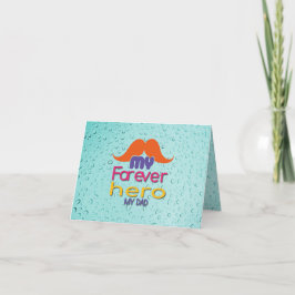マイフォーエバーヒーローマイパパ サンキューカード