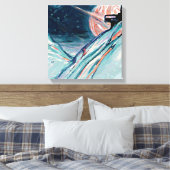 マイフューチャーホームイン宇宙 キャンバスプリント (インサイチュ (寝室))