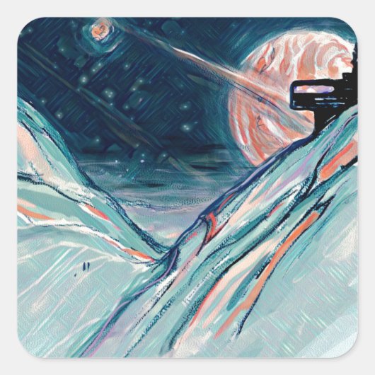 マイフューチャーホームイン宇宙 スクエアシール (正面)