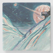 マイフューチャーホームイン宇宙 ストーンコースター (正面)