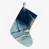 マイフューチャーホームイン宇宙 スモールクリスマスストッキング (正面 (吊り時))